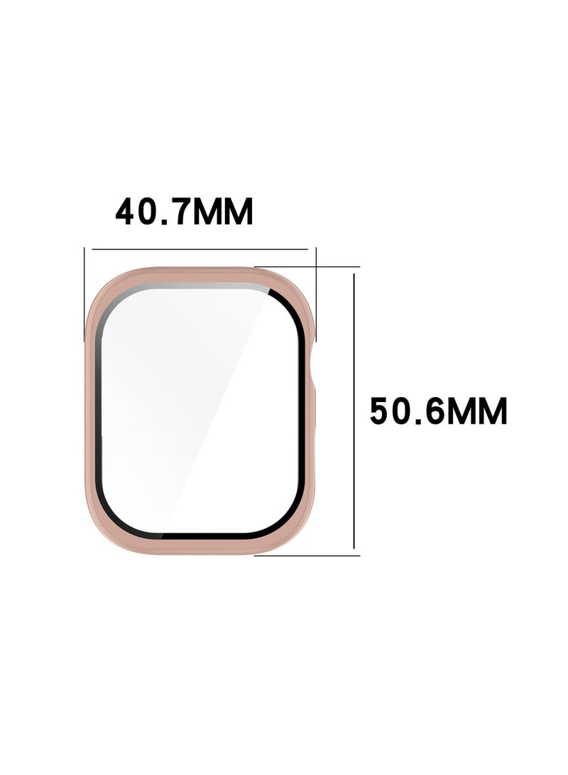 Case with Screen Protector for Huawei Watch D2 Ultra Slim Hard PC Full Coverage Proctective Case Lightweight Shockproof Anti-Scratch Bumper Cover with Tempered Glass (Transparent)  - Image 4