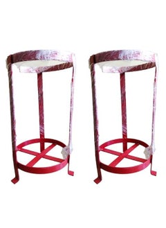 Rahul Professionals Rahul Professionals Fire Extinguisher Stand for 6kg 4kg Fire Extinguishers Portable and Durable Fire Extinguisher HolderRed Pack of 2  - Image 1