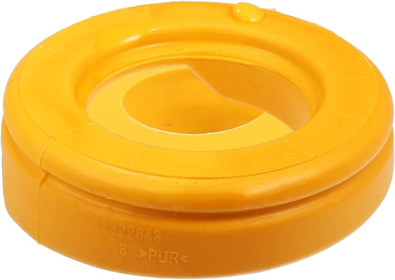 X AUTOHAUX 2 Pcs Yellow Rear Lower Suspension Coil Spring Insulator No.13322648 for Buick Regal 2014-2017 - Image 4