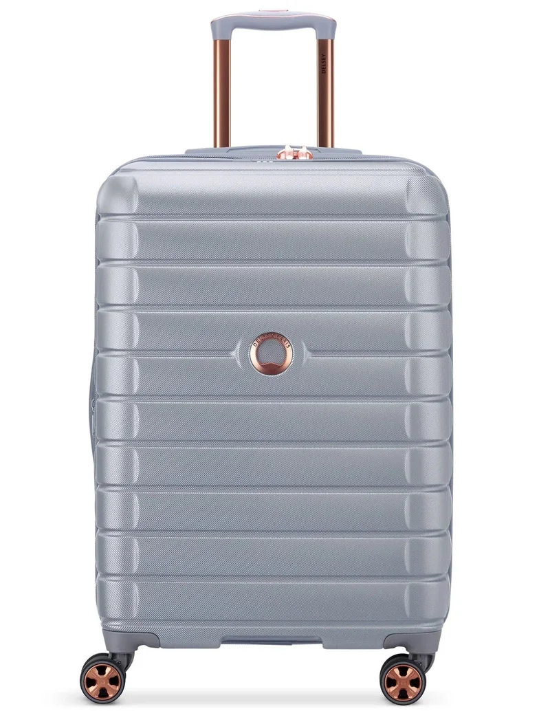 Helium Shadow 5.0 - 70 Cm Hardcase 4-Double Wheeled Check-In Luggage Trolley - Platinum