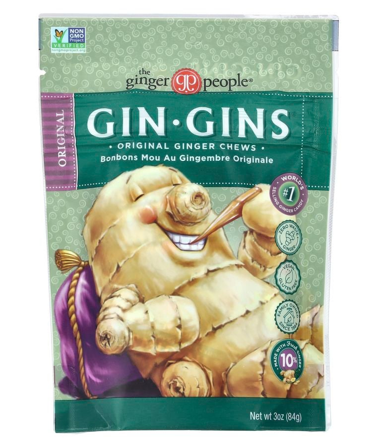 The Ginger People Gin Gins® Ginger Chews Original  3 oz (84 g)