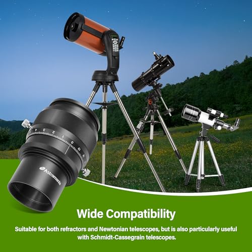 Astromania 2" Helical Micro Focuser with M48-thread and 0.1mm Scale for Telescope - sharper Planets in Any Telescope - Image 5