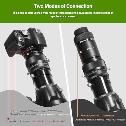 Astromania 2" Helical Micro Focuser with M48-thread and 0.1mm Scale for Telescope - sharper Planets in Any Telescope - Image 4