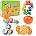 Cevioce 5Pcs Fidget Toys Adults PackEaster Basket Stuffers for Teens BoysAutism Sensory Toys with Fidget Spinner Slug Magnetic RingsSquishy Fidget Toys ADHD Stress ReliefParty Favor for KidO - Image 2