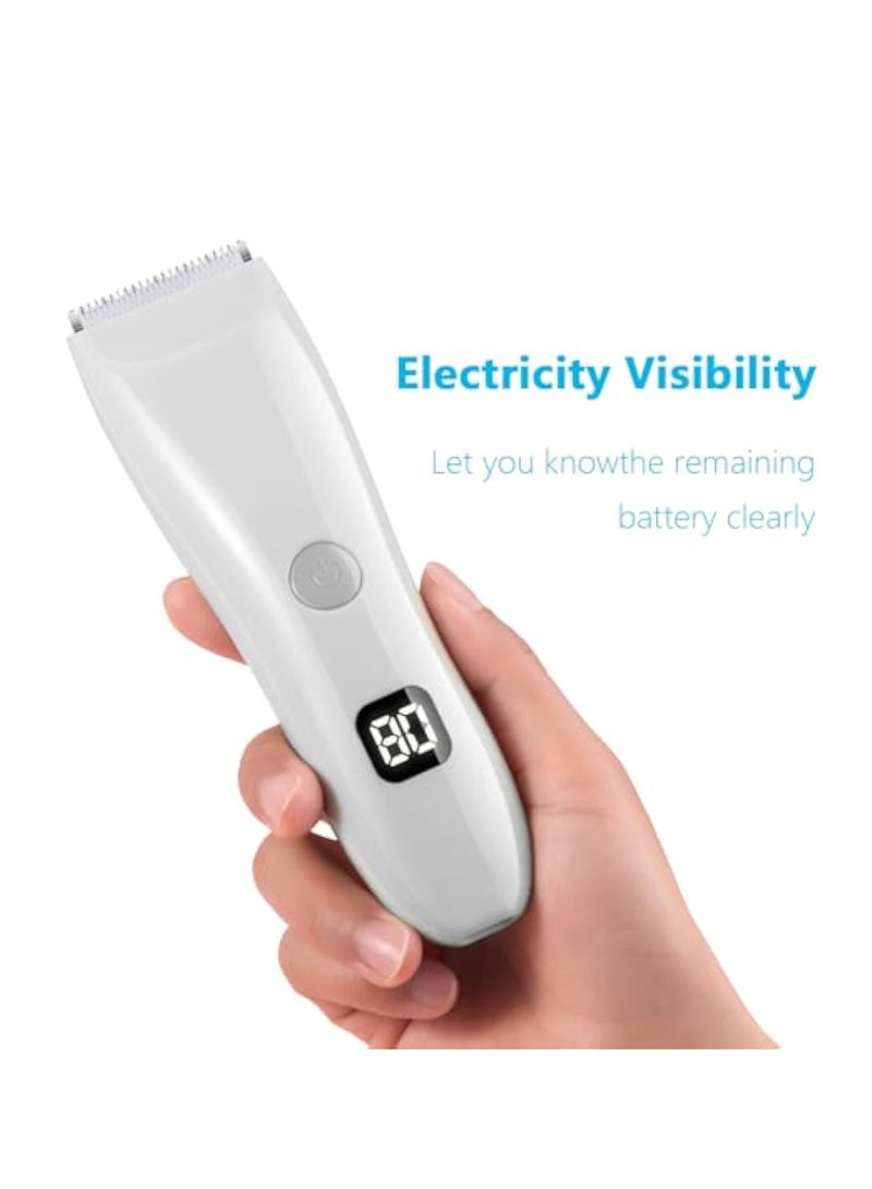 KASTWAVE Bikini Trimmer, Women Electric Razors, Painless Electric Razors, Kids Electric Razors, Face Shaver, Wet/Dry Body Shaver, Replaceable Ceramic Blade Heads, Ladies Intimate Shaver and Body Hair Trimmer - Image 4