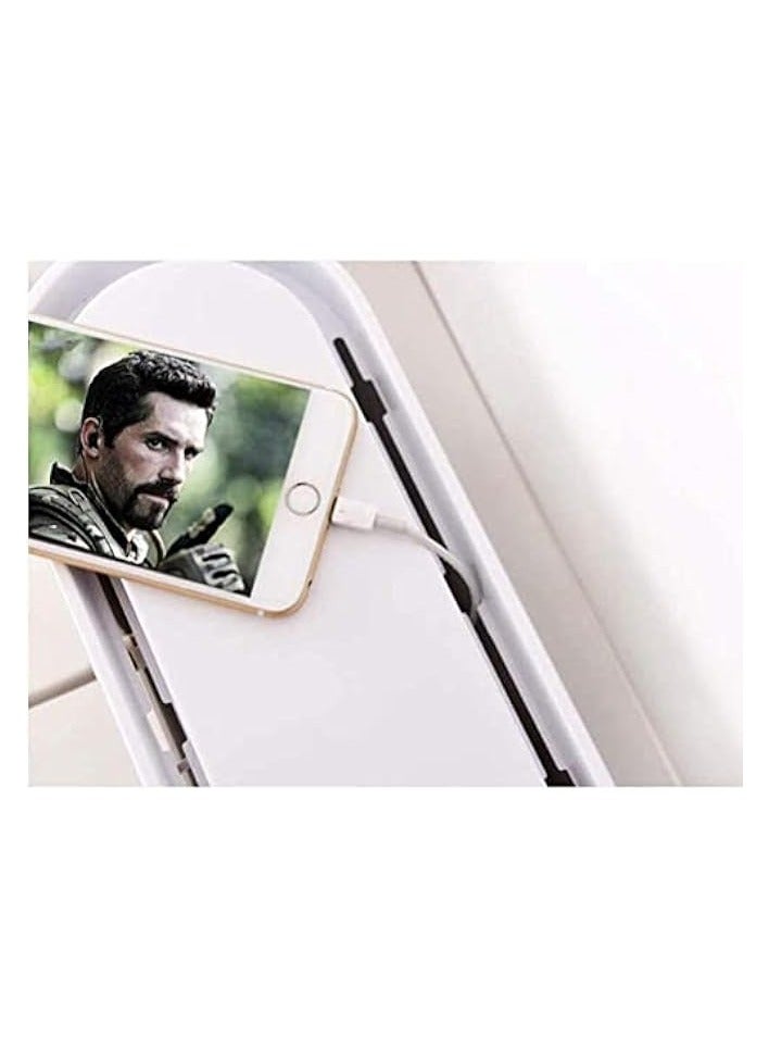 Rag&Sak® Cable Tidy Box Multifunctional Desktop Organizer Cable Wire Holder Pencil Scissor Container Box (Grey) - Image 4