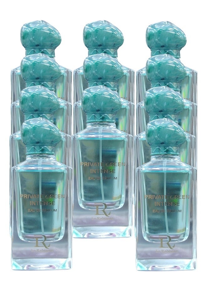 Le Robinson 11 Pieces Private Green Intense Perfume For Women 100ml EDP - Image 1