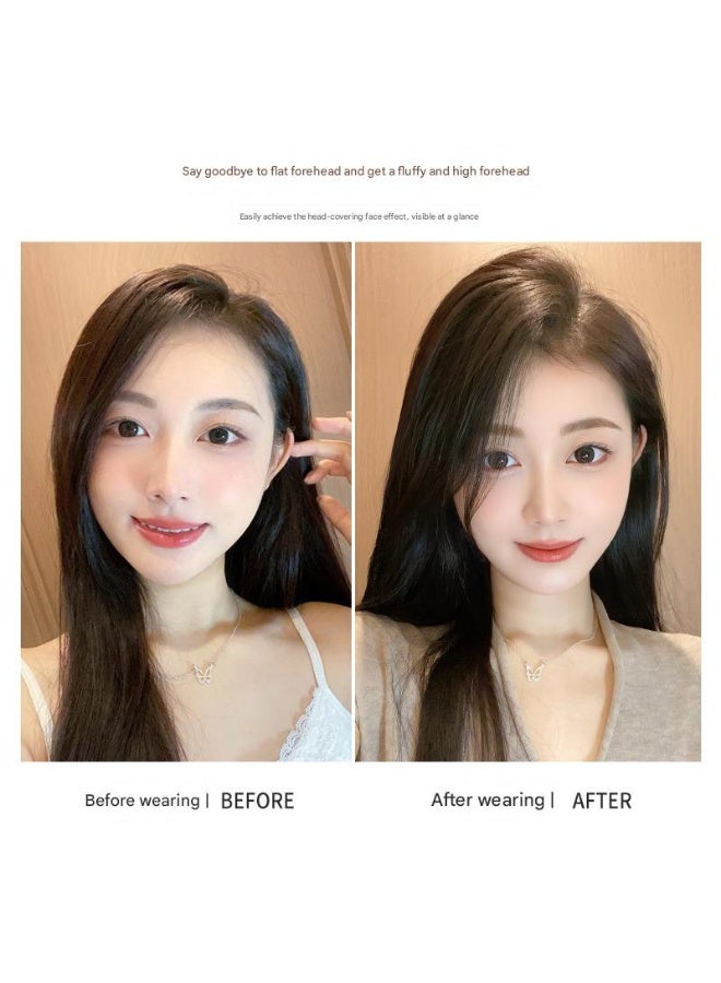 Estelle New Hand-made Hair Topper Extension, Invisible Seamless Edge, Breathable & Lightweight,3D Loop-Knitting, Real Human Hair Pad for High Crown & Volume - Image 4