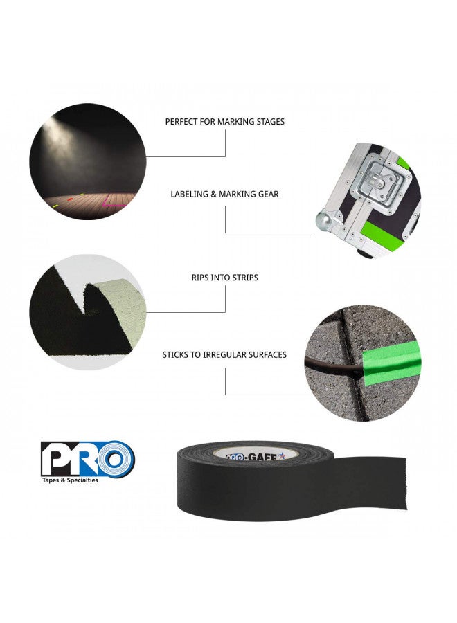 Pro Tapes شريط غافر برو، 2 بوصة × 55 ياردة، أسود - Image 2