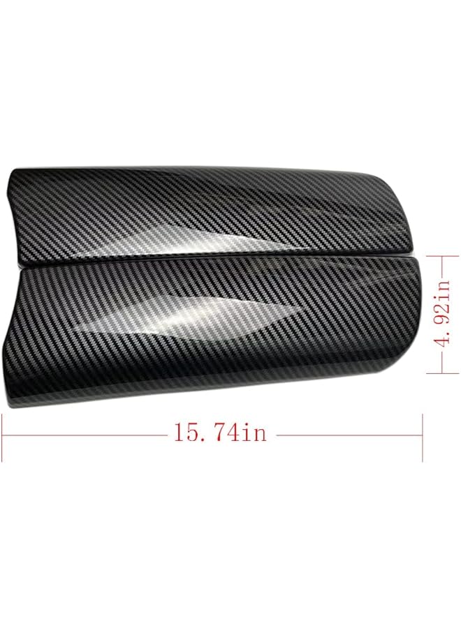 Generic Na For Bmw 7 Series F01 F02 2009-2015 Abs Carbon Fiber Color Car Interior Center Armrest Box Cover Console Box Storage Box Trim Covers (740I 740Li 750I 750Li 760Li)  - Image 5
