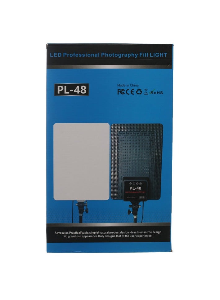 PL-48 LED Professional Photography Fill Light | 3 Color Modes (White, Warm, Cool) | 240 High-Quality Lamp Beads |Perfect for Photography, Videography, Live Streaming, and Content Creation - Image 5