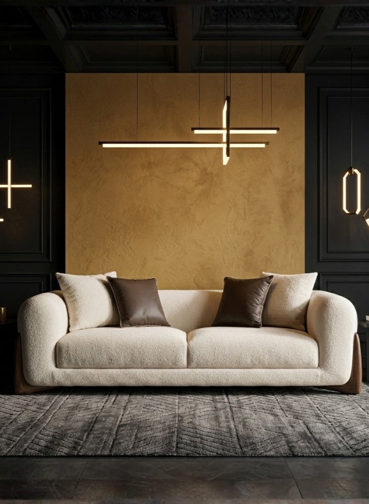 KARNAK Nivex 2 Seater Sofa Beige - Image 1