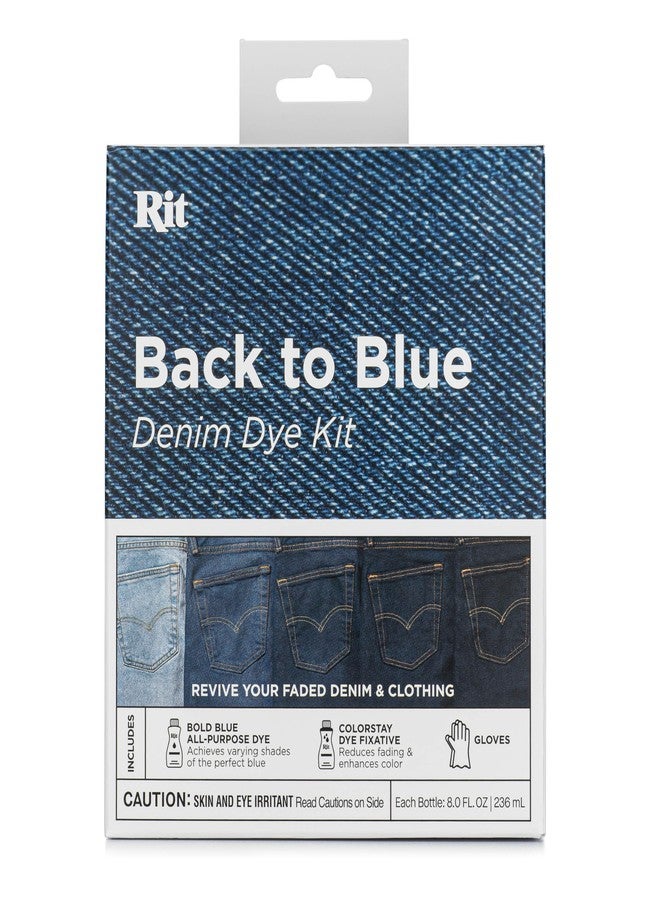 Rit Back to Blue Denim Dye Kit - Image 1