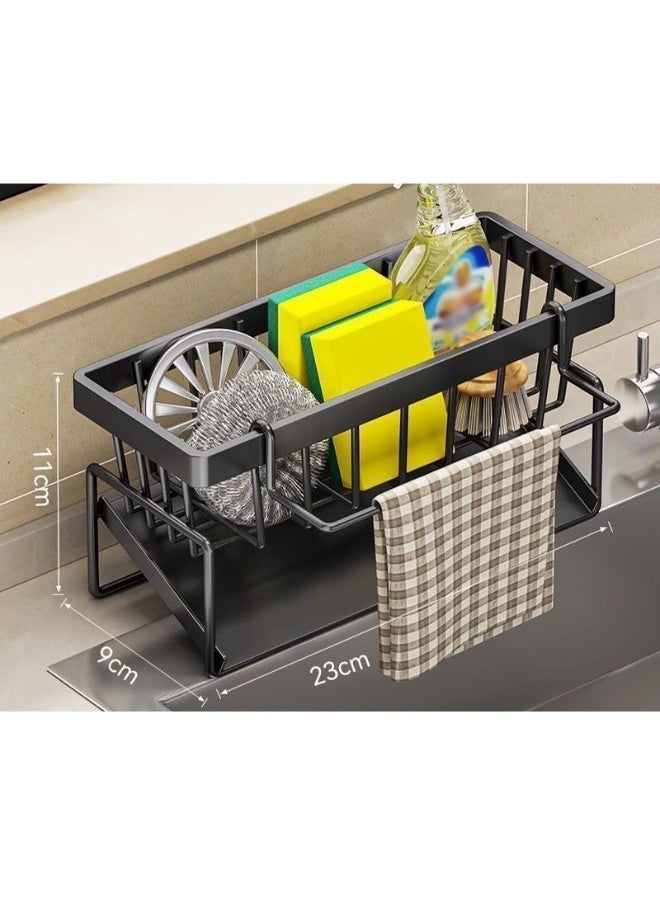 غسيل الصحون حامل اسفنج صابون صحون وحامل اسفنج لاكسسوارات المطبخ تخزين - Image 3