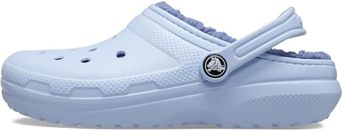 Crocs Toddler and Kids Classic Lined Clog, Blue Calcite, 5 Toddler - Image 4