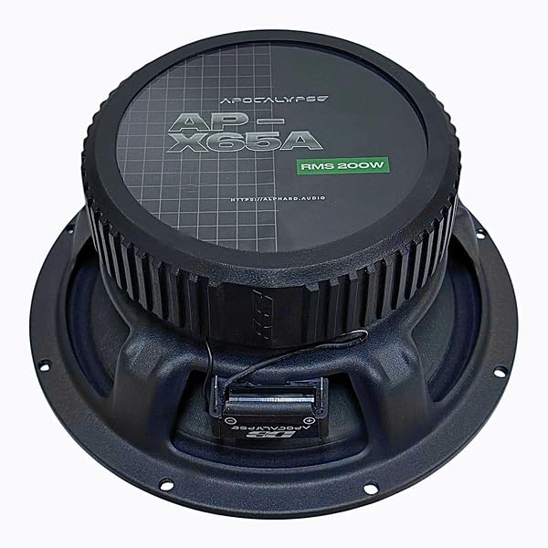 Deaf Bonce Apocalypse AP-X65A | 6.5” Coaxial Midrange Car Speakers (Pair) | 200W RMS, 400W Max - Image 1