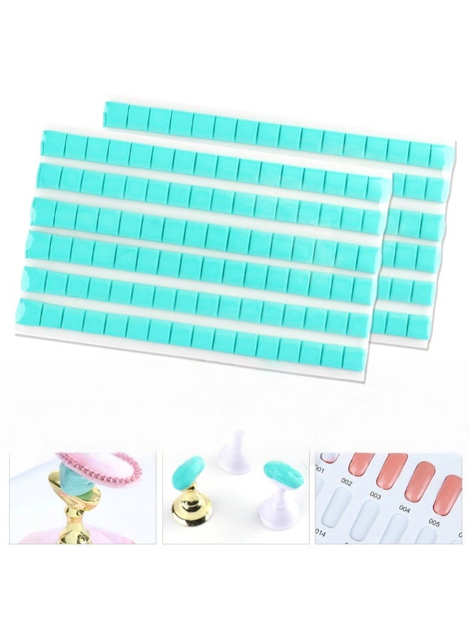 96 Piece Turquoise Nail Art Clay Set 3D Sculpting and Decorating Material for Creative Nail Designs Ideal for DIY Nail Art Enthusiasts and Professionals - Image 1