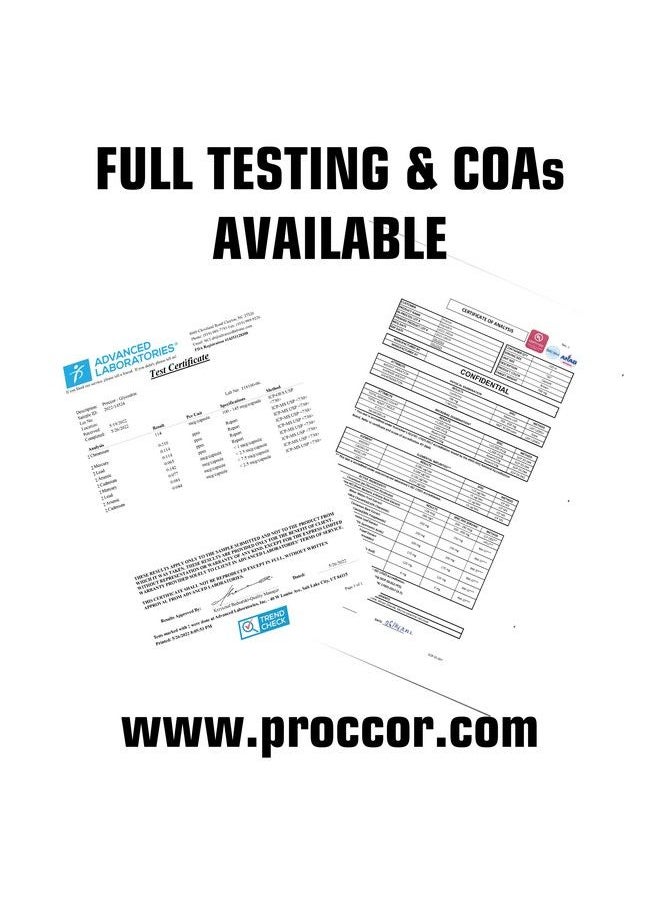 PROCCOR - Glycodrin ; Powerful Gda Insulin Mimetic Glucose Disposal & Nutrient Partitioner Agent With Berberine Hcl Cinnamon Banaba Patented Gs4 Plus & More; 120 V Caps (60 Servings) - Image 1
