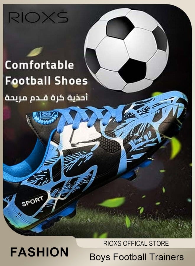 ريوكس أطفال المراهقين المدربين، شباب الأحذية الرياضية، أحذية كرة القدم للفتيات البنين، كرة القدم للجنسين، أحذية كرة القدم الاحترافية، أحذية التدريب على المنافسة، أحذية كرة القدم الصناعية الداخلية، الأحذية الرياضية في الهواء الطلق لكرة القدم، الأحذية الرياضية غير المنزلقة للأطفال الشباب والبالغين - Image 3