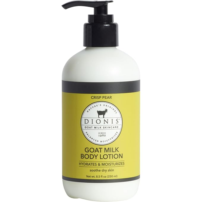 Dionis Goat Milk Skincare Lotion (Crisp Pear, 8.5 oz) - Image 1
