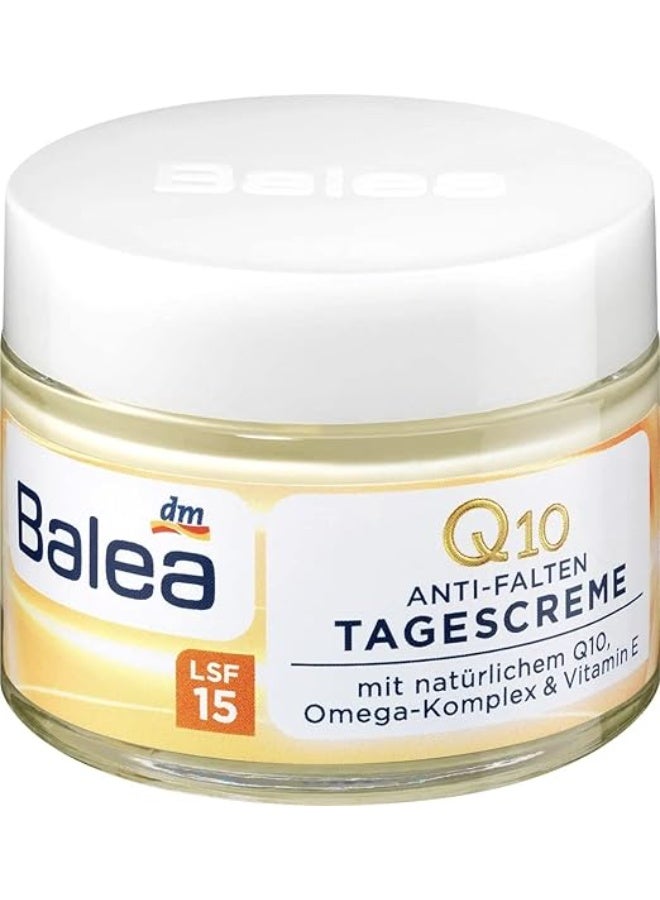 Balea Q10 Anti-Wrinkle Day Cream 50 ml - Image 1