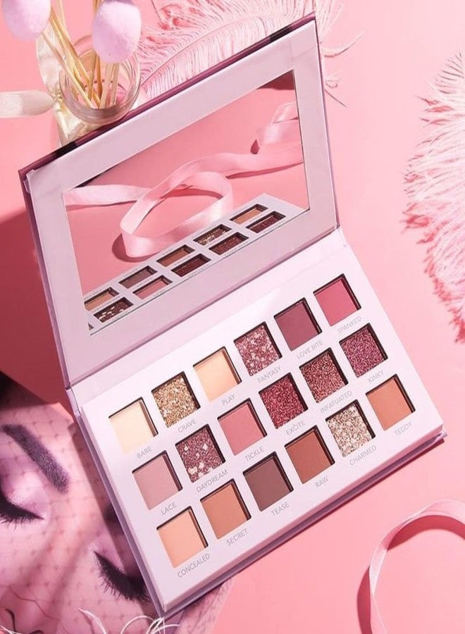 5 in. One makeup book Hot Glam Multi Colour Palette, Highly Pigmented, Blendable, highlter lip pallets eyeshadow blush concelar everything in one All Skin Tones, with Free Lip Oil - Image 4
