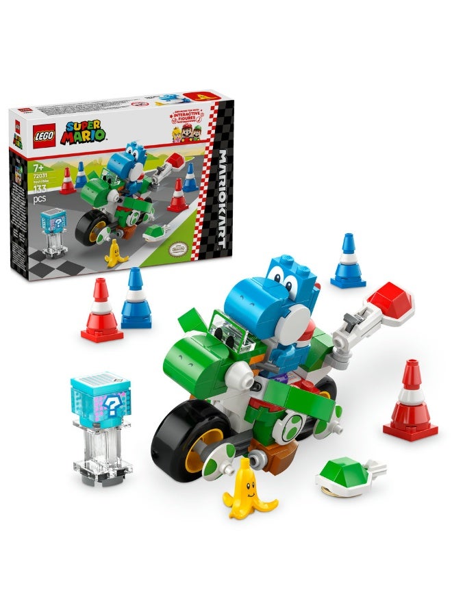LEGO Super Mario: Mario Kart – Yoshi Bike Toy Set 72031 (Age 7+, 133 Pieces) - Image 1