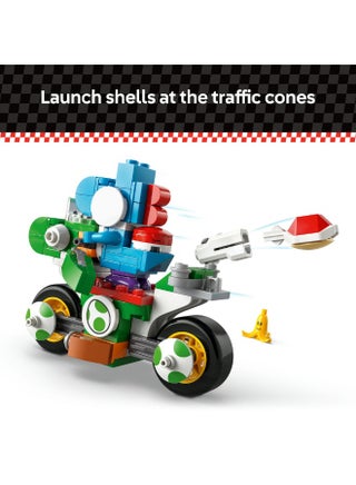 LEGO® Super Mario™: Mario Kart™ – Yoshi Bike، هدية Nintendo®‎ للأطفال، مجموعة لعب المغامرة 72031 - view 5