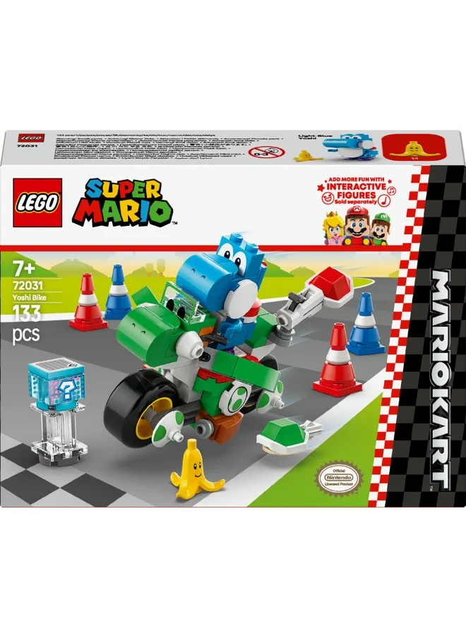 ليغو LEGO® Super Mario™: Mario Kart™ – Yoshi Bike، هدية Nintendo®‎‏ 72031