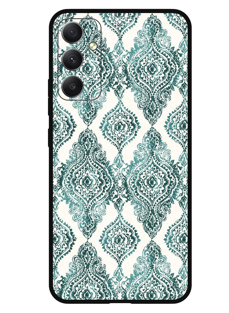 Theodor غطاء واقي مضاد للخدش ومقاوم للصدمات لهاتف سامسونج جالاكسي M54 بنمط أخضر - Image 1