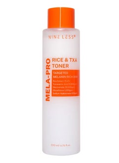 NINELESS Mela-Pro Rice & TXA Toner 200ml  - Image 1