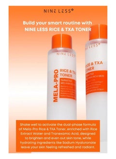 NINELESS Mela-Pro Rice & TXA Toner 200ml  - Image 2