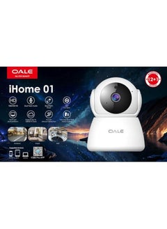 OALE iHome 01 360° Dual-Line Audio Security Camera Supports Night Vision, Motion Detection, Real-Time Voice Calls  - Image 5
