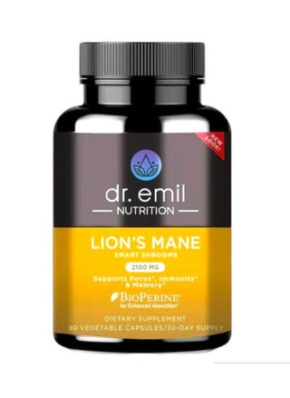 LION'S MANE, Smart Shrooms, 2,100 mg, 90 Vegetable Capsules - pzsku/ZEBED303E18335965A454Z/45/_/1727249691/5bd388da-96f3-44cf-9366-f8ce46b387ef