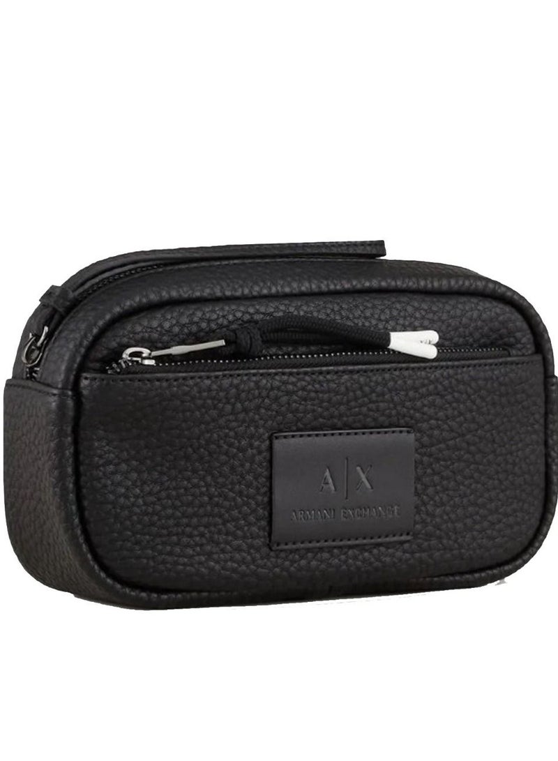 Armani Exchange Toiletry Bag Black, black