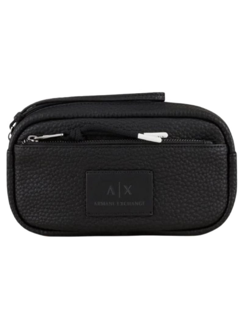 Armani Exchange Toiletry Bag Black, black