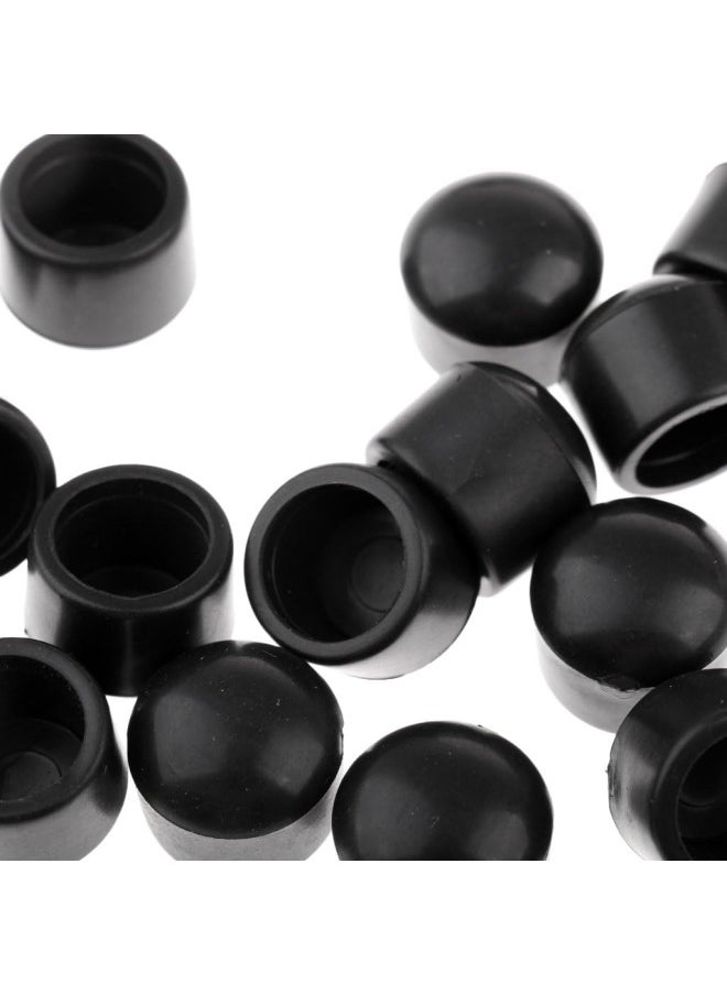 silvercnc 16pcs Caps End Caps with Inner Diameter 14 Mm for Foosball Table Football  - Image 3