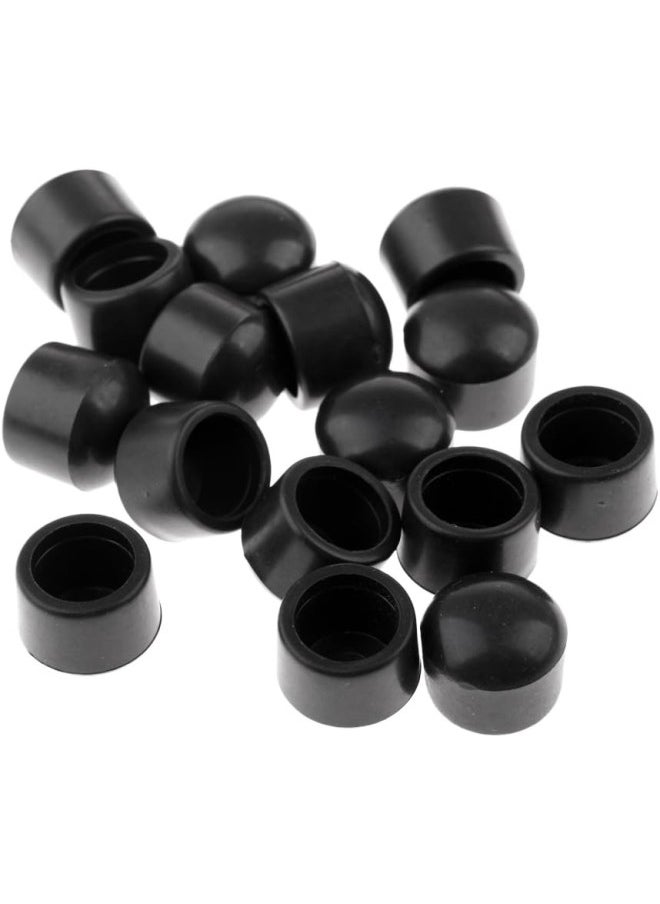 silvercnc 16pcs Caps End Caps with Inner Diameter 14 Mm for Foosball Table Football  - Image 2