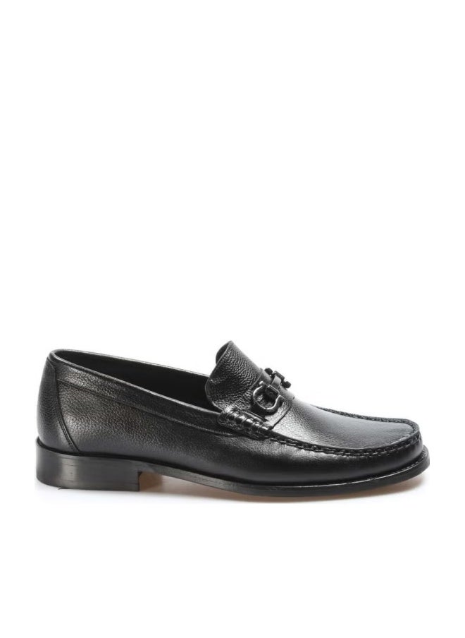 Fast Step Leathery Sole Inside and Outside Genuine Leather Buckle Men's Classic Shoes 932MA67 - Image 1