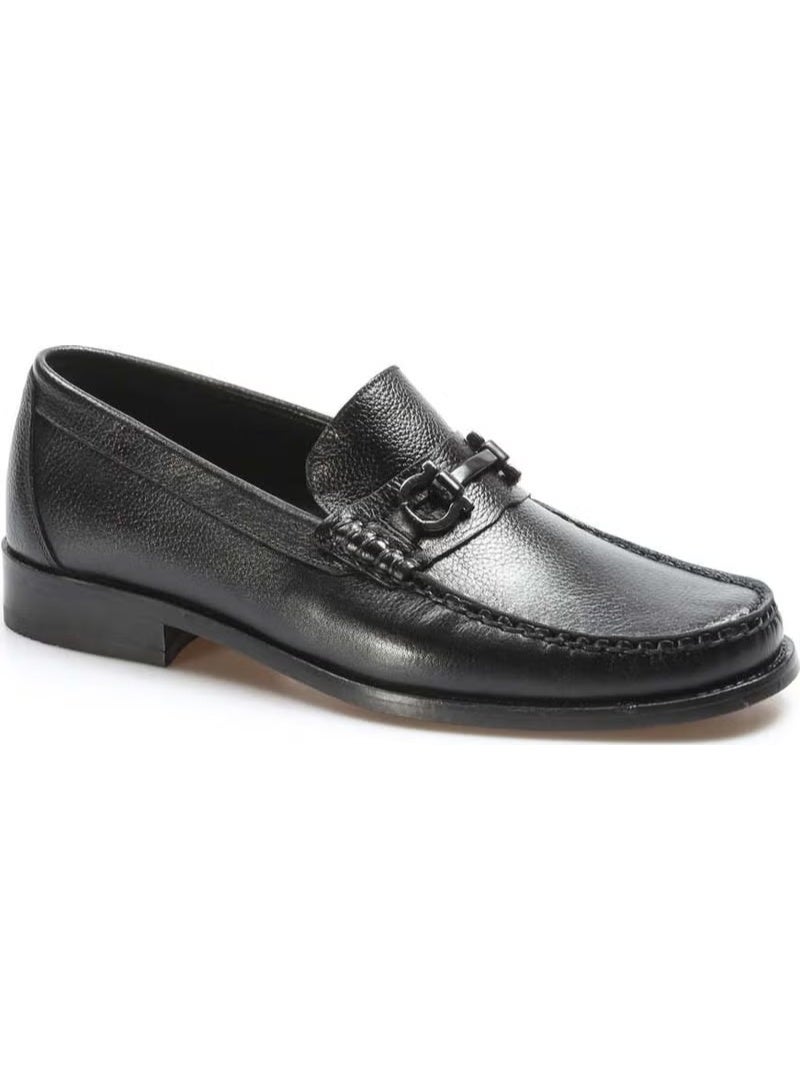 Fast Step Leathery Sole Inside and Outside Genuine Leather Buckle Men's Classic Shoes 932MA67 - Image 5