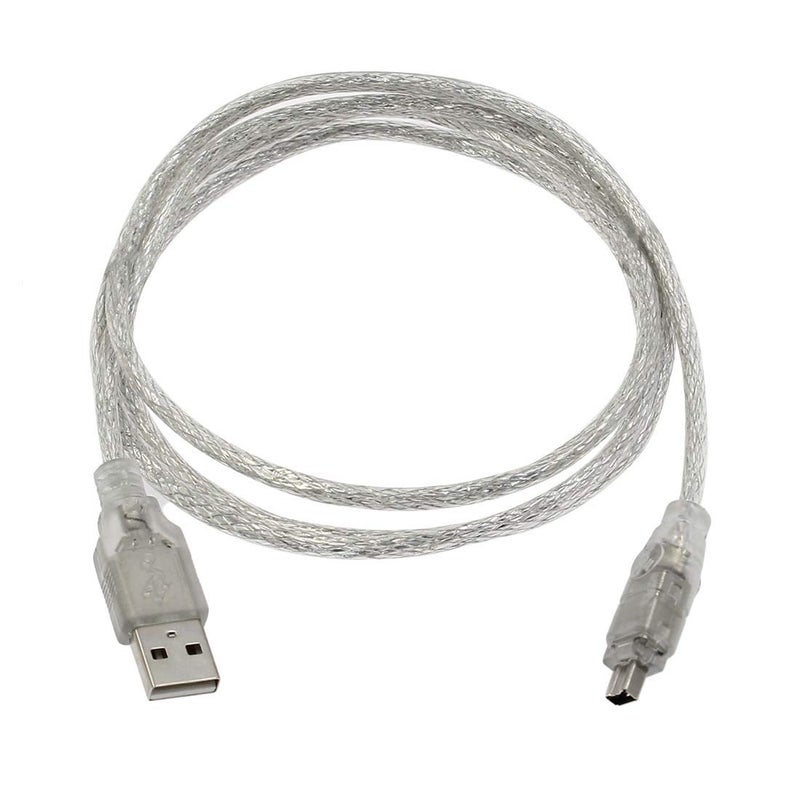 Augiimor 3.8FT 4 Pin USB Male to Firewire IEEE Cable FireWire IEEE 1394 Cable/iLink FireWire Cable Cord