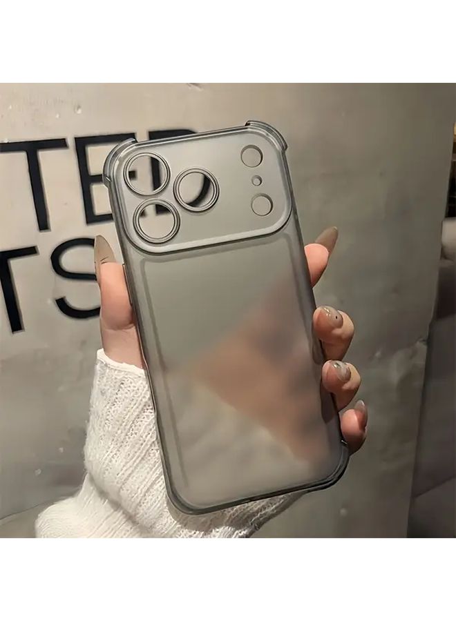 Transparent Black Matte Shockproof Protective Case For IPhone 11 Anti Drop Durable Cover - Image 5