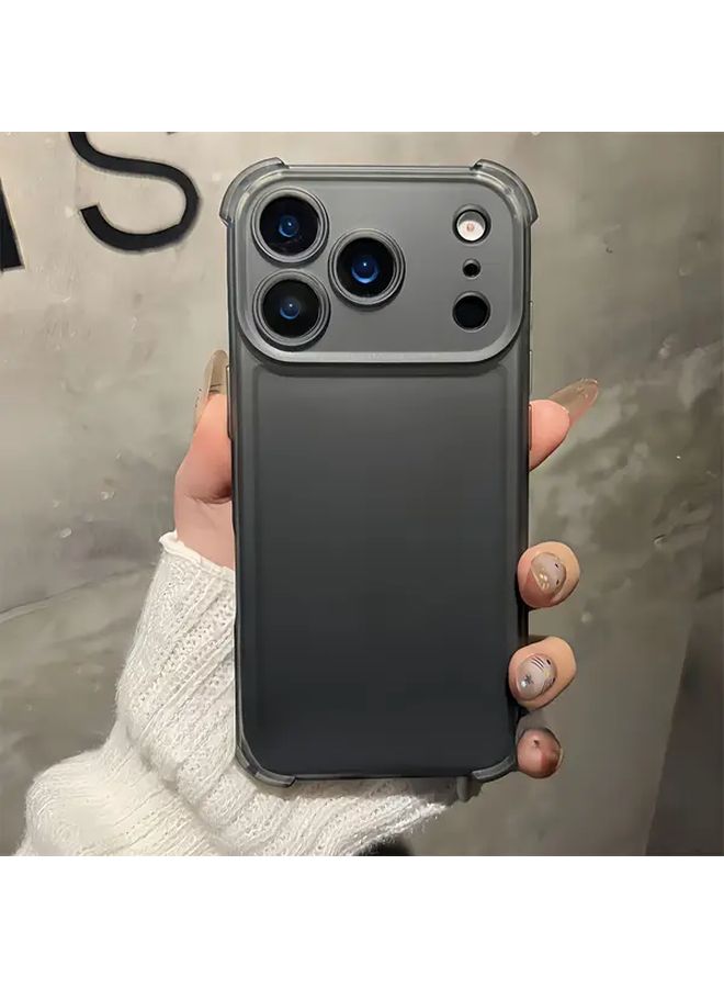 Transparent Black Matte Shockproof Protective Case For IPhone 11 Anti Drop Durable Cover - Image 4