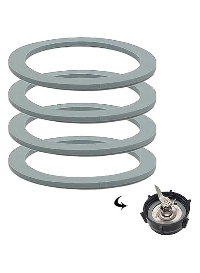 Blender Gasket Replacement Parts, Rubber Ring Seal Rings Blender Accessories for Oster and Osterizer Blender (4 Pieces) - Image 1