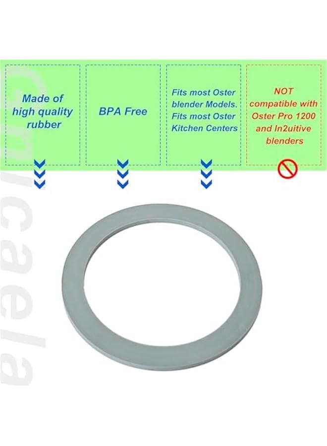 Blender Gasket Replacement Parts, Rubber Ring Seal Rings Blender Accessories for Oster and Osterizer Blender (4 Pieces) - Image 4