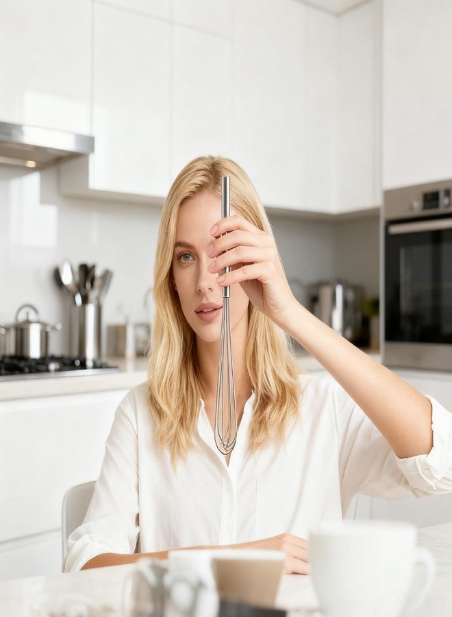 FLYINGSEA Whisks (10.5-inch short handle) - Image 5