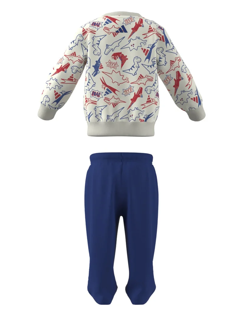 اديداس Infant Seasonal Essential Adiraptor French Terry Jogger Set