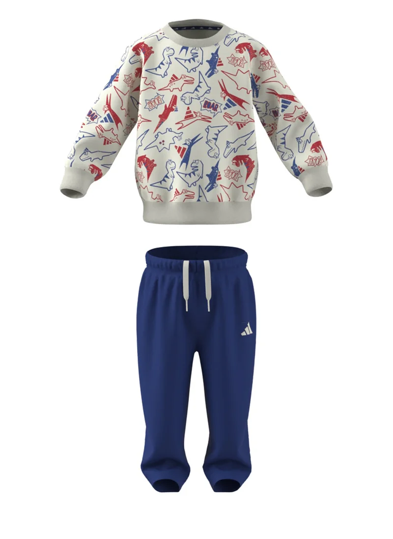 اديداس Infant Seasonal Essential Adiraptor French Terry Jogger Set