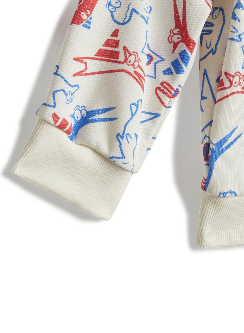 Adidas Infant Seasonal Essential Adiraptor French Terry Jogger Set - Image 4