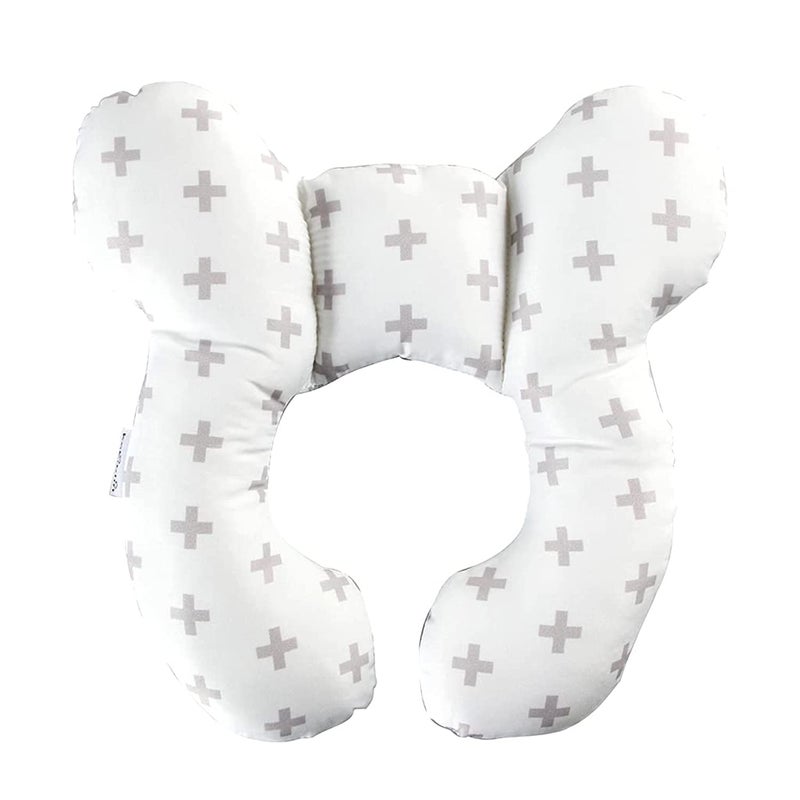 Moro Baby Travel Pillow Neck Pillow For Head And Neck Support Pillow For Pushchair, Sleeping Rest Cushion Car Seat, Luxury Compact & Lightweight Travel